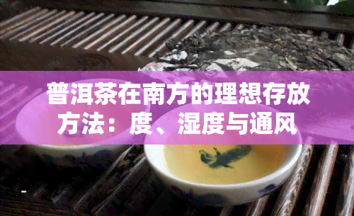 普洱茶在南方的理想存放方法：度、湿度与通风