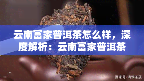 云南富家普洱茶怎么样，深度解析：云南富家普洱茶的品质与口感如何？