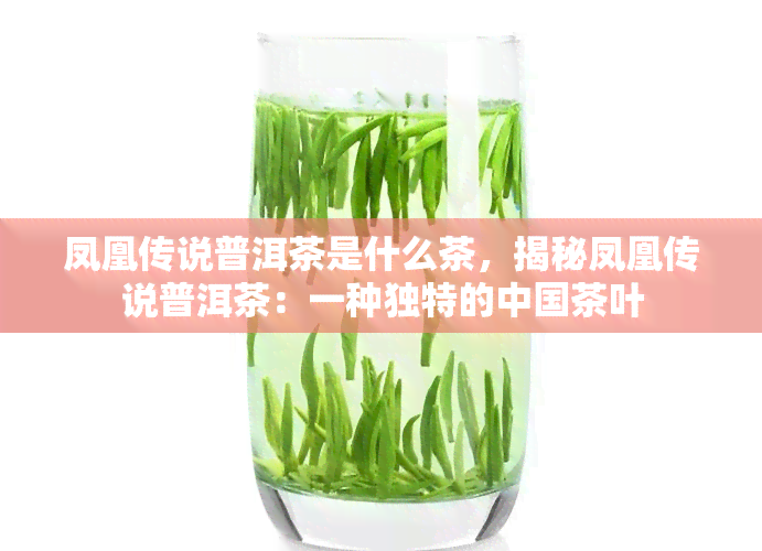 凤凰传说普洱茶是什么茶，揭秘凤凰传说普洱茶：一种独特的中国茶叶