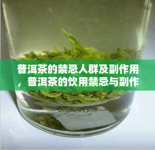 普洱茶的禁忌人群及副作用普洱茶的飲用禁忌與副作用你不可不知