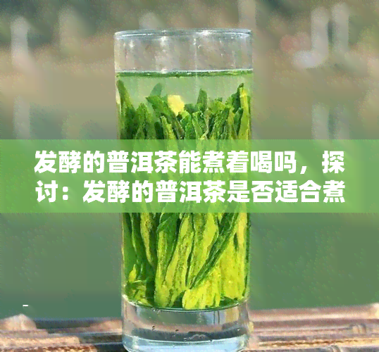 发酵的普洱茶能煮着喝吗，探讨：发酵的普洱茶是否适合煮着喝？