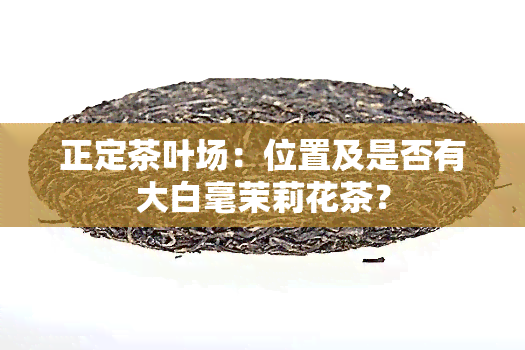 正定茶叶场：位置及是否有大白毫茉莉花茶？