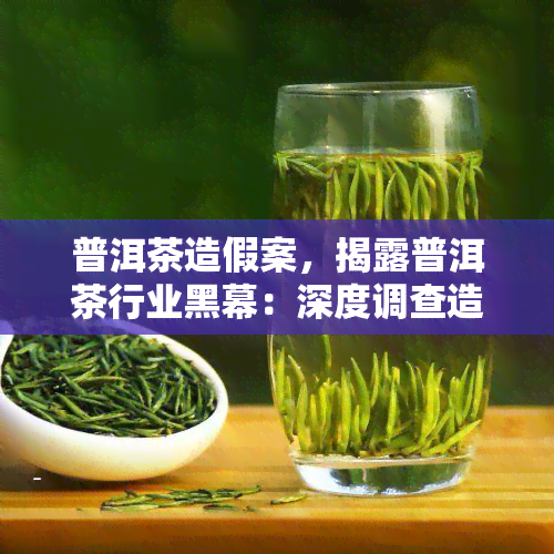 普洱茶造假案，揭露普洱茶行业黑幕：深度调查造假案的背后