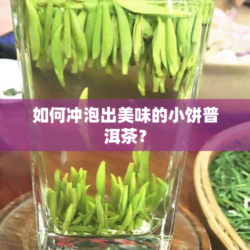 如何冲泡出美味的小饼普洱茶？