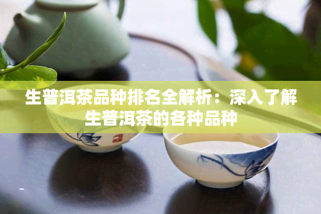 生普洱茶品种排名全解析：深入了解生普洱茶的各种品种