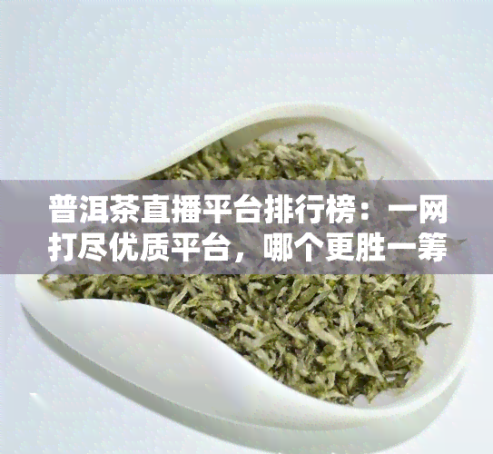 普洱茶直播平台排行榜：一网打尽优质平台，哪个更胜一筹？