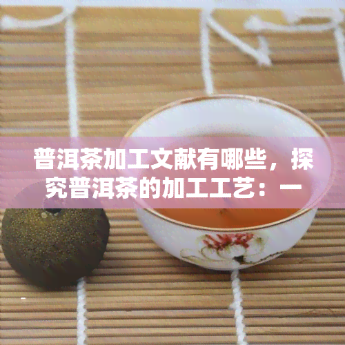 普洱茶加工文献有哪些，探究普洱茶的加工工艺：一份全面的文献综述