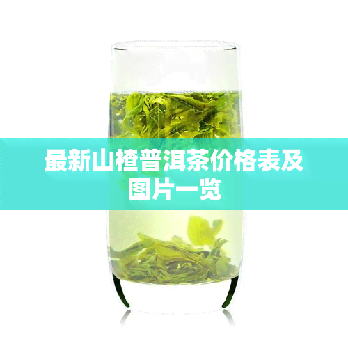 最新山楂普洱茶价格表及图片一览