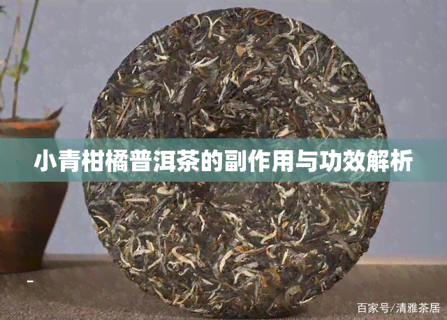 小青柑橘普洱茶的副作用与功效解析