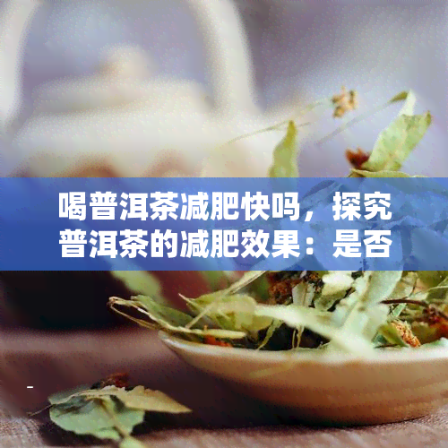 喝普洱茶减肥快吗，探究普洱茶的减肥效果：是否能快速瘦身？