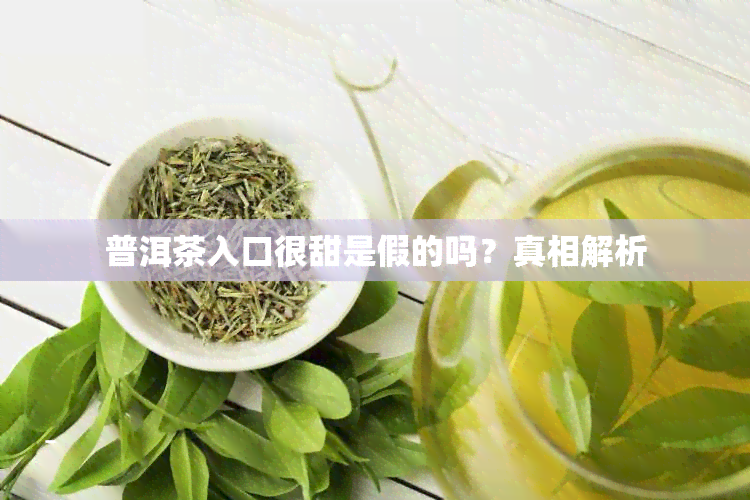 普洱茶入口很甜是假的吗？真相解析