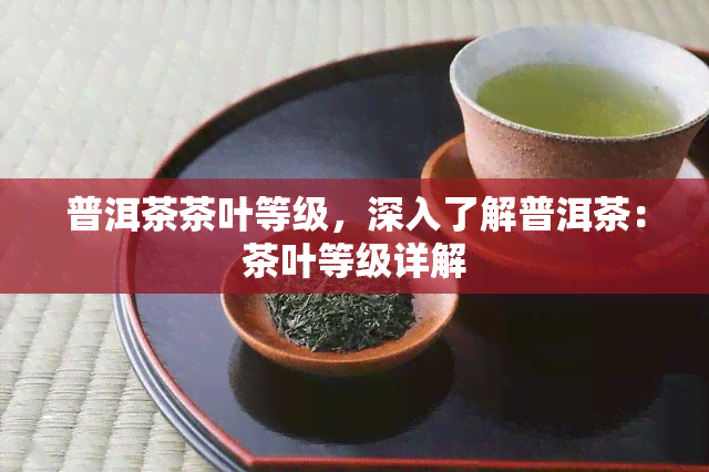 普洱茶茶叶等级，深入了解普洱茶：茶叶等级详解