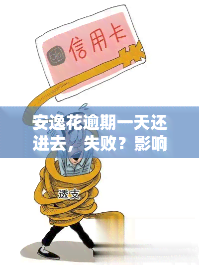 安逸花逾期一天还进去，失败？影响再次借款吗？