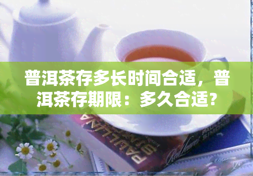 普洱茶存多长时间合适，普洱茶存期限：多久合适？