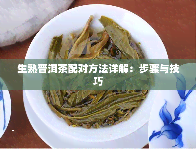 生熟普洱茶配对方法详解：步骤与技巧