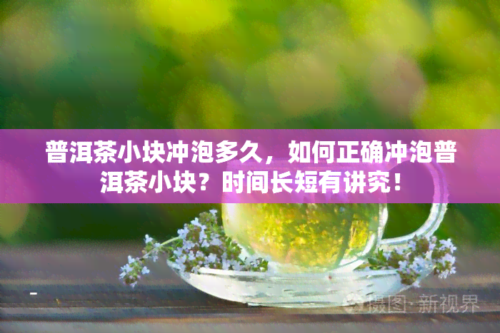 普洱茶小块冲泡多久，如何正确冲泡普洱茶小块？时间长短有讲究！