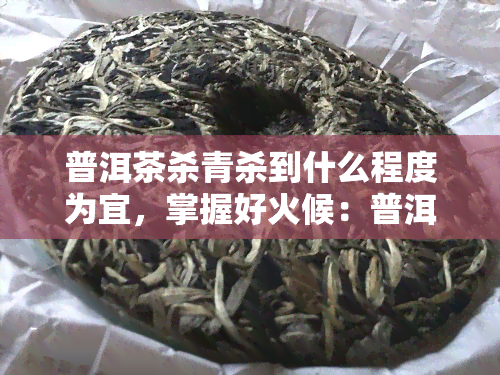 普洱茶杀青杀到什么程度为宜，掌握好火候：普洱茶杀青的适宜程度