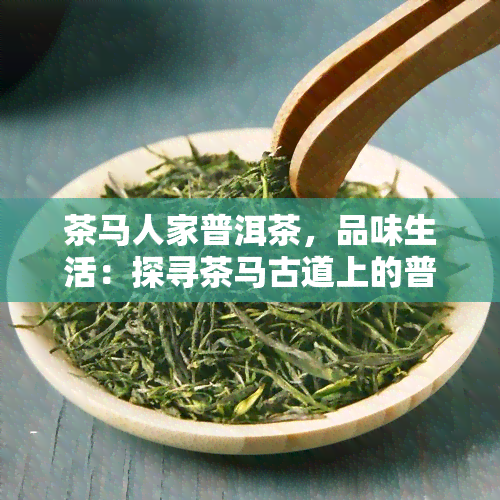 茶马人家普洱茶，品味生活：探寻茶马古道上的普洱茶文化