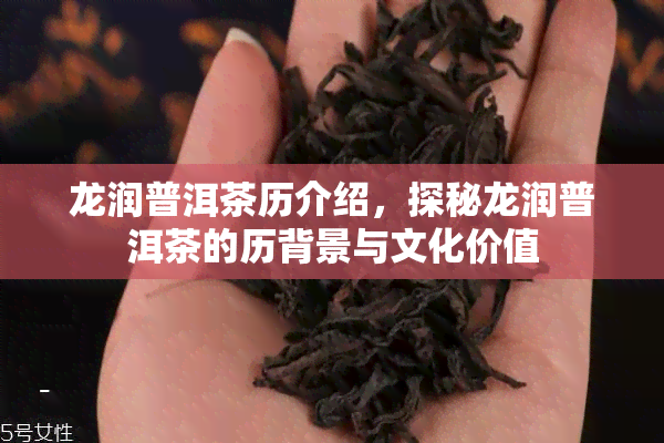 龙润普洱茶历介绍，探秘龙润普洱茶的历背景与文化价值