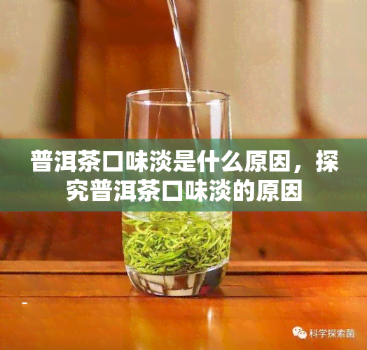 普洱茶口味淡是什么原因，探究普洱茶口味淡的原因