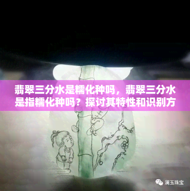 翡翠三分水是糯化种吗，翡翠三分水是指糯化种吗？探讨其特性和识别方法