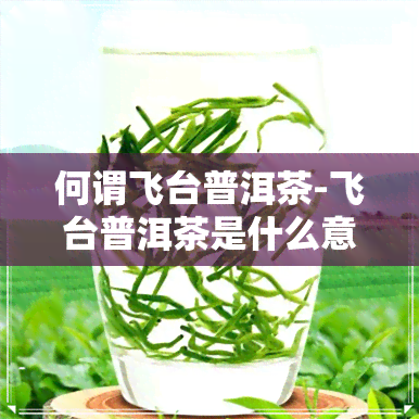 何谓飞台普洱茶-飞台普洱茶是什么意思