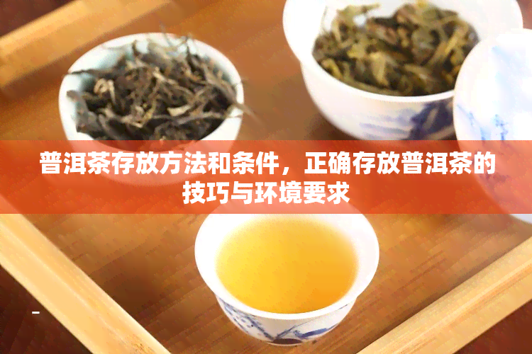 普洱茶存放方法和条件，正确存放普洱茶的技巧与环境要求