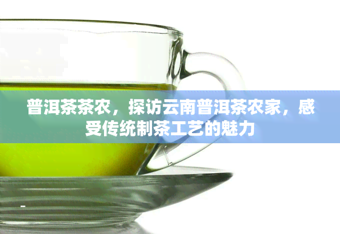 普洱茶茶农，探访云南普洱茶农家，感受传统制茶工艺的魅力