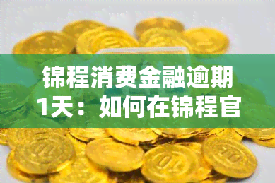 锦程消费金融逾期1天：如何在锦程官网进行还款？遭遇该怎么办？