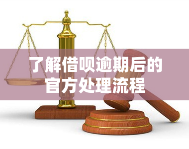 了解借呗逾期后的官方处理流程