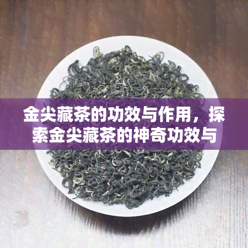 金尖藏茶的功效与作用，探索金尖藏茶的神奇功效与作用