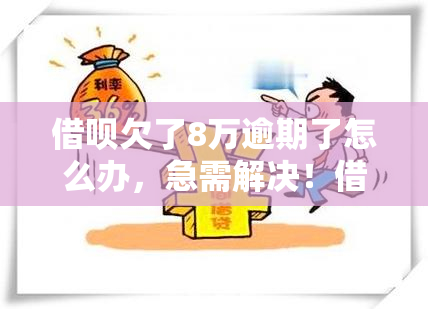 借呗欠了8万逾期了怎么办，急需解决！借呗逾期8万元，我该怎么办？