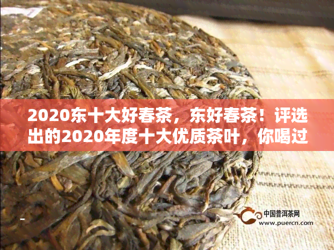 2020东十大好春茶，东好春茶！评选出的2020年度十大优质茶叶，你喝过几种？