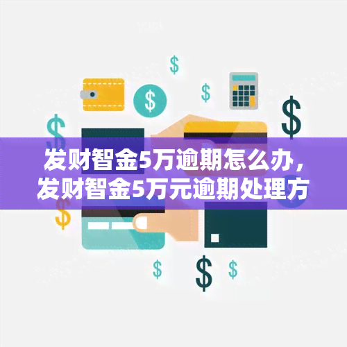 发财智金5万逾期怎么办，发财智金5万元逾期处理方法