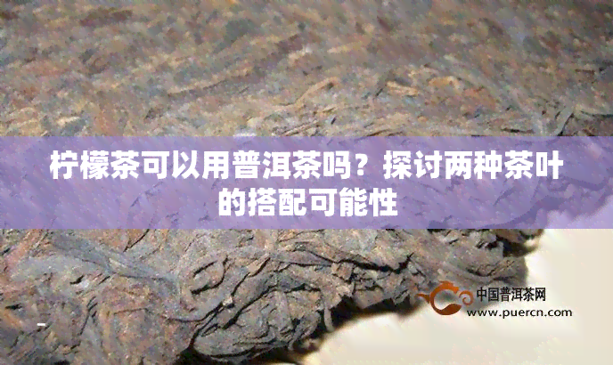 柠檬茶可以用普洱茶吗？探讨两种茶叶的搭配可能性