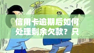 信用卡逾期后如何处理剩余欠款？只还本金可行吗？