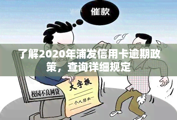 了解2020年浦发信用卡逾期政策，查询详细规定