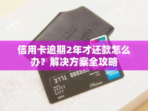 信用卡逾期2年才还款怎么办？解决方案全攻略