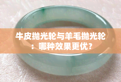 牛皮抛光轮与羊毛抛光轮：哪种效果更优？