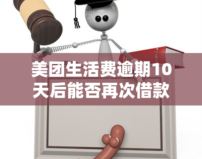 美团生活费逾期10天后能否再次借款？影响及安全性分析