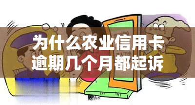 为什么农业信用卡逾期几个月都起诉了？深入了解农行信用卡逾期问题