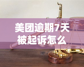 美团逾期7天被起诉怎么办？全面解析解决方法与办理流程