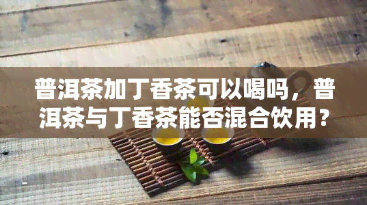 普洱茶加丁香茶可以喝吗，普洱茶与丁香茶能否混合饮用？