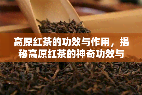 高原红茶的功效与作用，揭秘高原红茶的神奇功效与作用