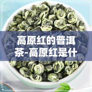 高原红的普洱茶-高原红是什么茶