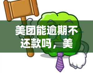 美团能逾期不还款吗，美团借款可以逾期不还吗？答案在这里！