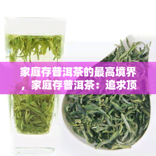 家庭存普洱茶的更高境界，家庭存普洱茶：追求顶级品质的不二选择