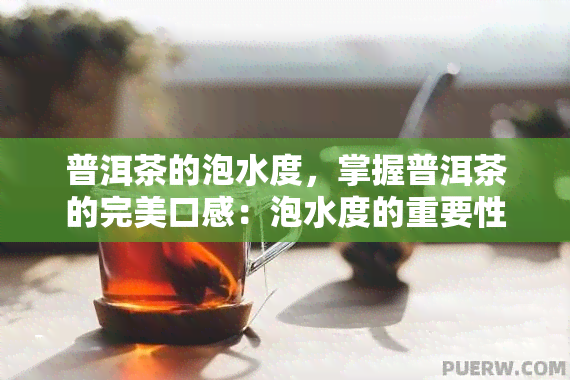 普洱茶的泡水度，掌握普洱茶的完美口感：泡水度的重要性