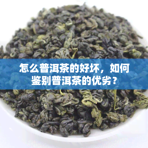 怎么普洱茶的好坏，如何鉴别普洱茶的优劣？