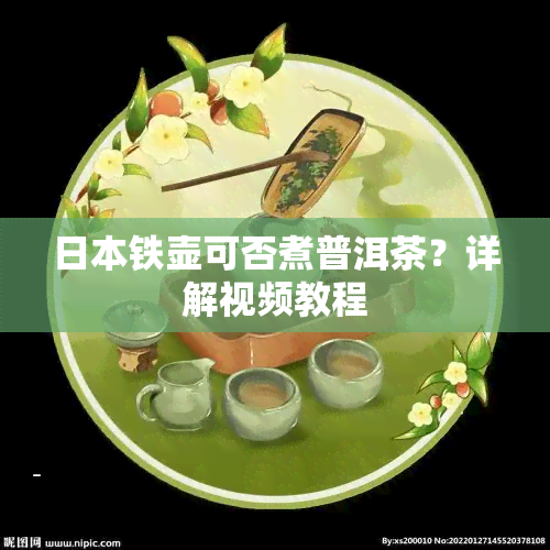 铁壶可否煮普洱茶？详解视频教程